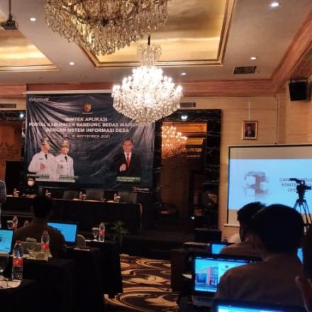 Bimtek Integrasi Aplikasi Portal Kabupaten Bandung BEDAS Manunggal dengan Sistem Informasi Desa (SID